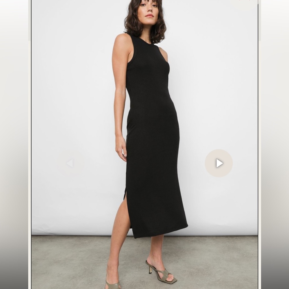 Rails‎ Syd Open Back Midi Dress navy blue